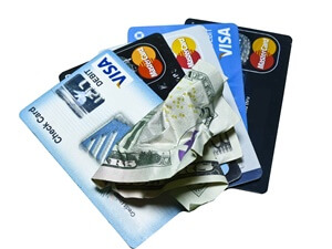 5 credit and debit cards